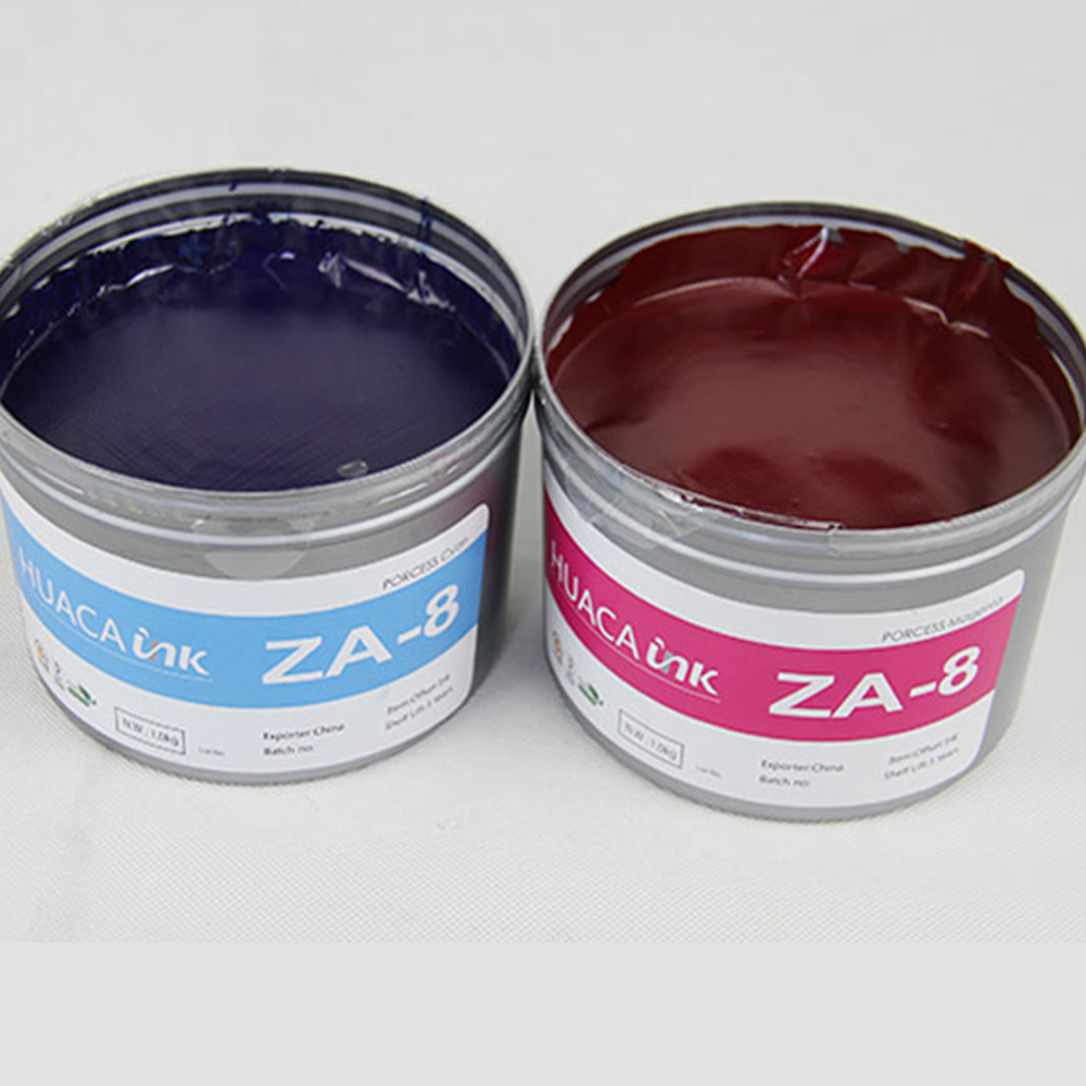 Professional quality assurance High efficiency ZA-8 offset printing ink