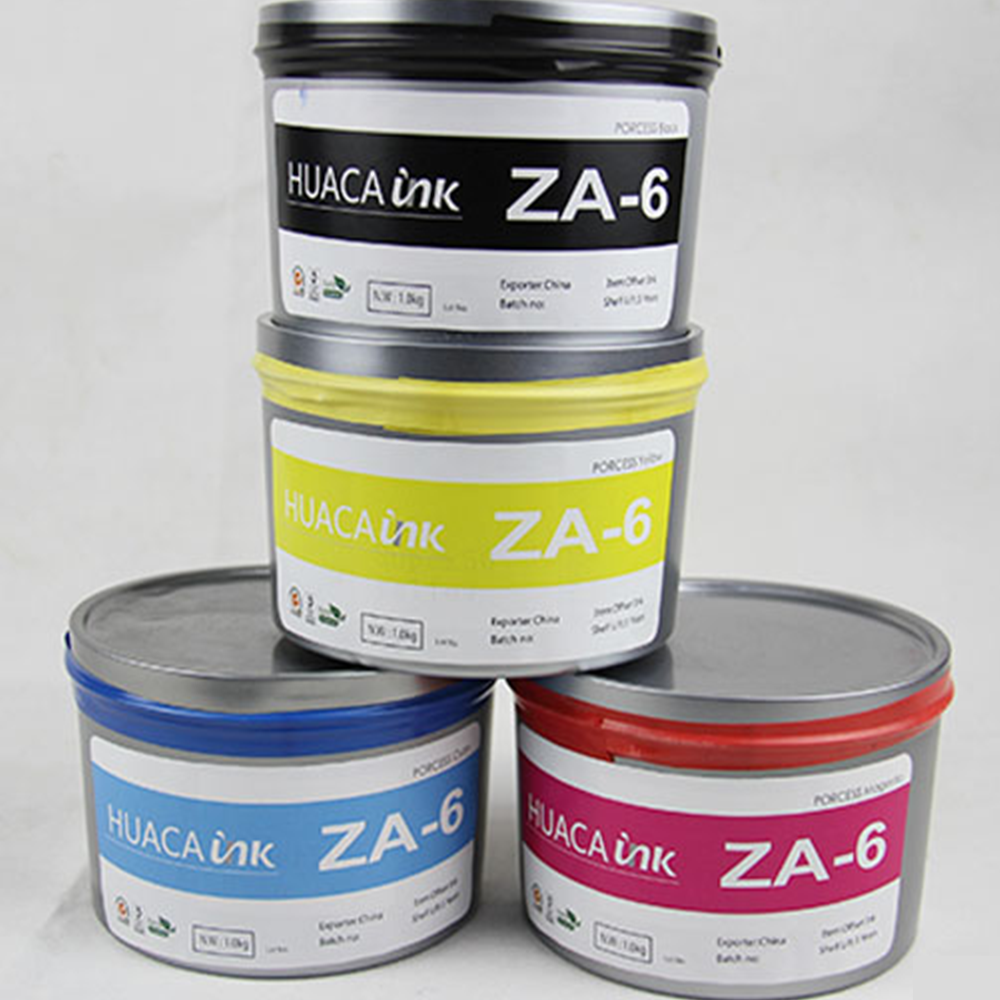 Environmentally friendly formula safe and reliable ZA-6 offset printing ink