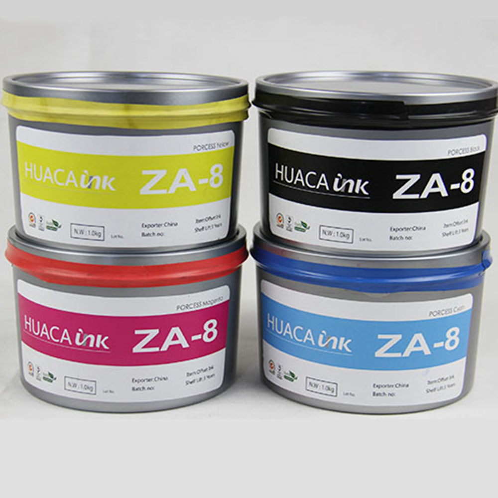 Environmentally friendly and non toxic high quality choice ZA-8 offset printing ink