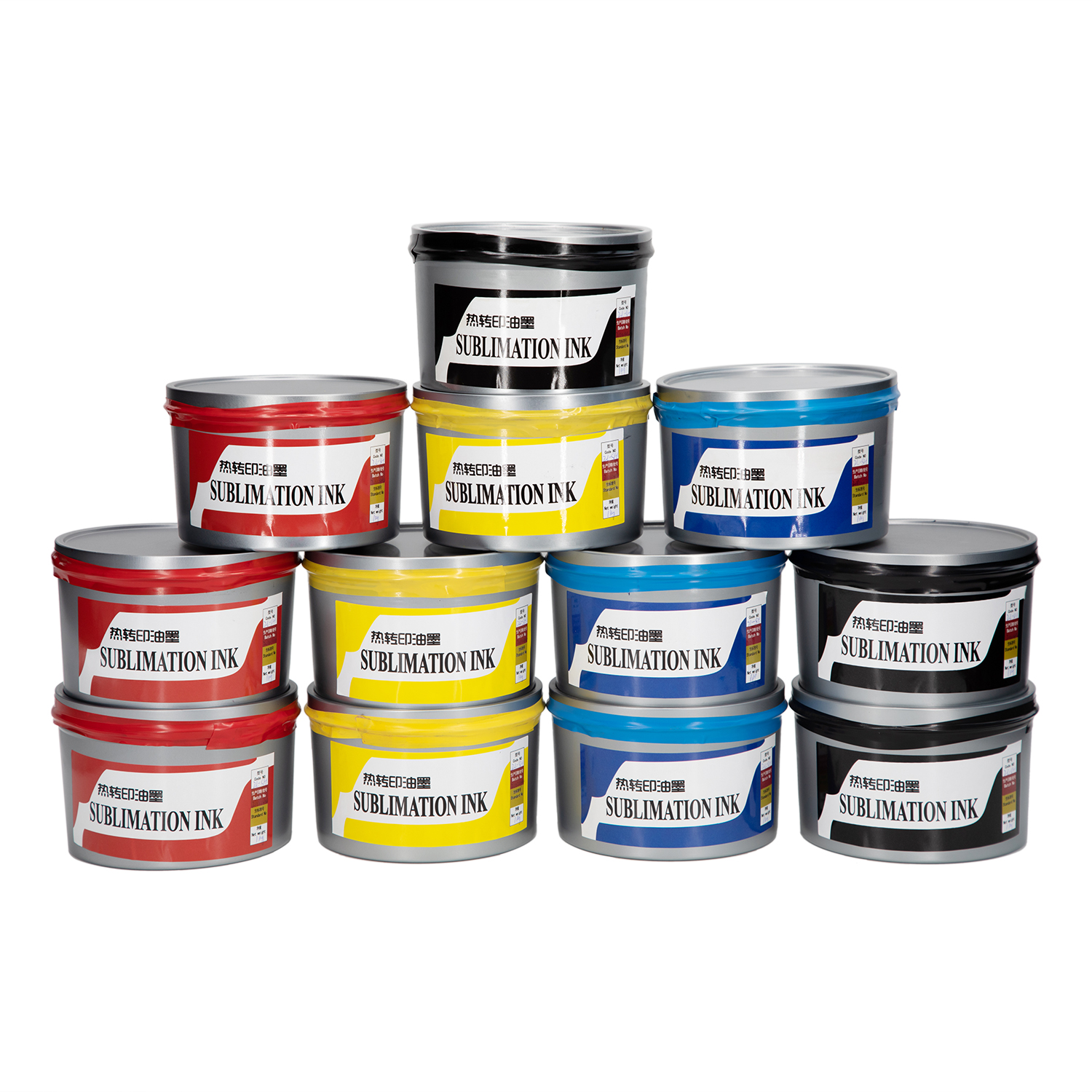 Medium offset sublimation ink for printing advertising products