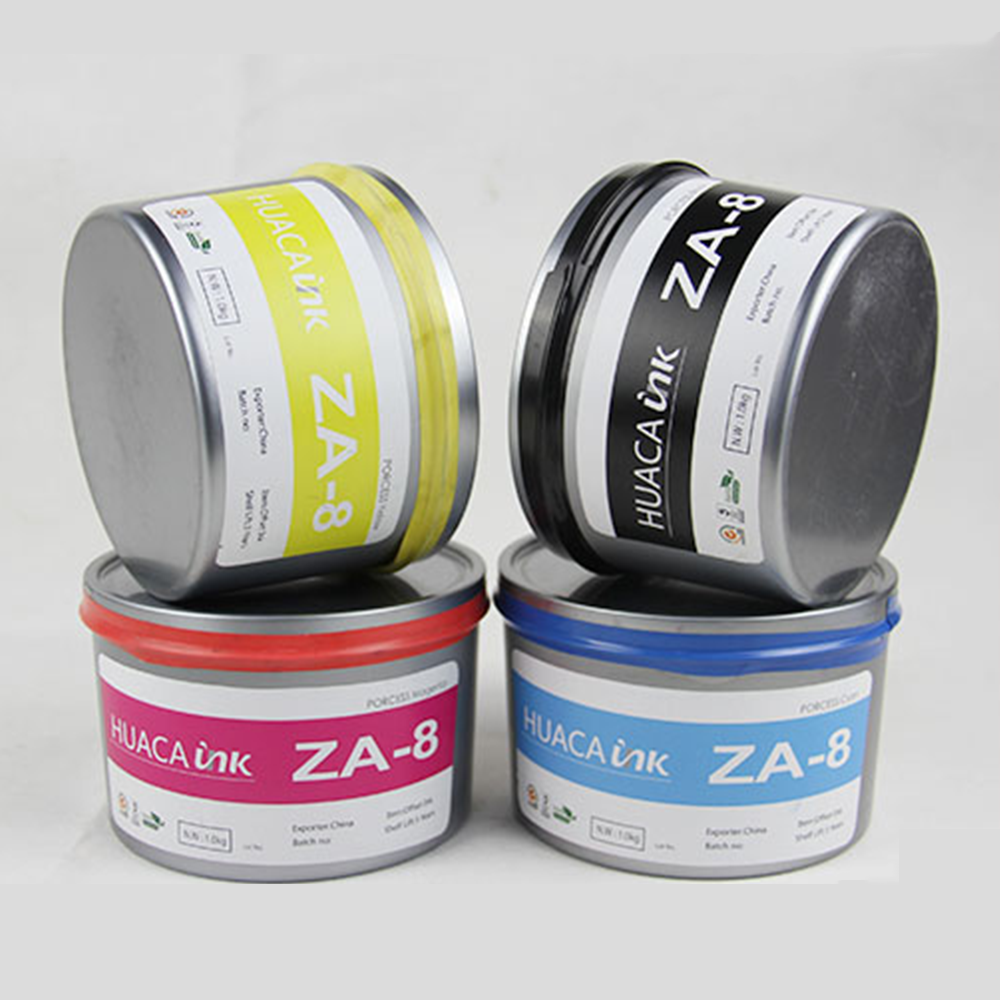 Bright and long lasting colors ZA-8 offset printing ink