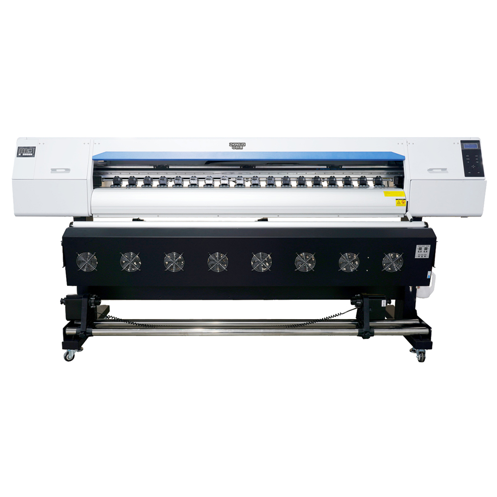 Double Heads textile Printing Machine For I3200 1.6M 1.8M Sublimation Inkjet Printer