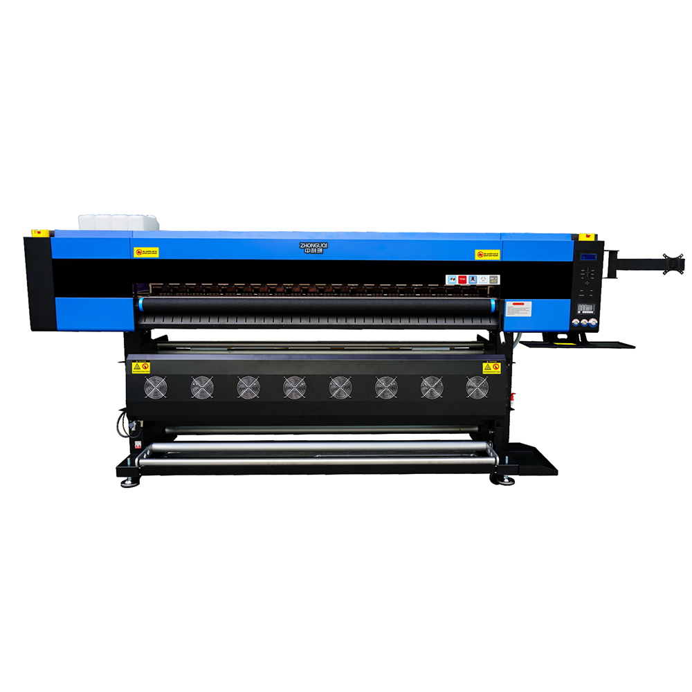 Large Format 1.9m Sublimation Printer Set Dual I3200 Heads for Fabrics Printing 