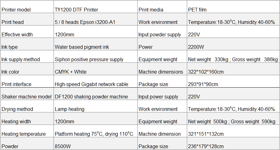 1200 DTF PRINTER